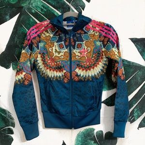 Adidas colored track jacket. Size 2 UK.
